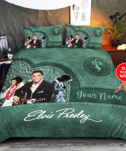 Personalized Elvis Presley Bedding Set Vandh 1754 -livanniespoon Store