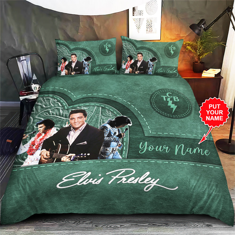 Personalized Elvis Presley Bedding Set Vandh 1754 -livanniespoon Store