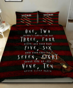 Freddy Krueger Bedding Set Vietdq0221 -livanniespoon Store