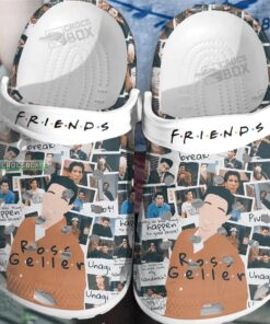 Friend ross geller Crocss Clogs - livanniespoon Store