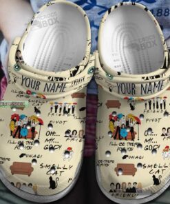 Friends Movie Beige Crocss - livanniespoon Store