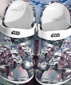 Funny May The Force Be With You Crocss Stormtrooper Crocss - livanniespoon Store
