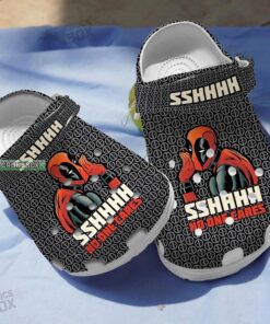 Funny No One Cares Deadpool Crocss - livanniespoon Store