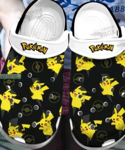 Funny Pikachu And Pokeball Crocss - livanniespoon Store