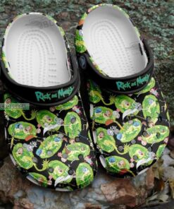 Funny Rick Sanchez Crocss Shoes - livanniespoon Store