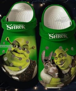 Funny Shrek Crocss Clog Shoes - livanniespoon Store