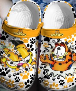 Garfield's Playful Paws Crocss Shoes - livanniespoon Store
