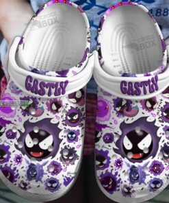 Gastly Pokemon White Crocss Croc Pokemon Violet - livanniespoon Store