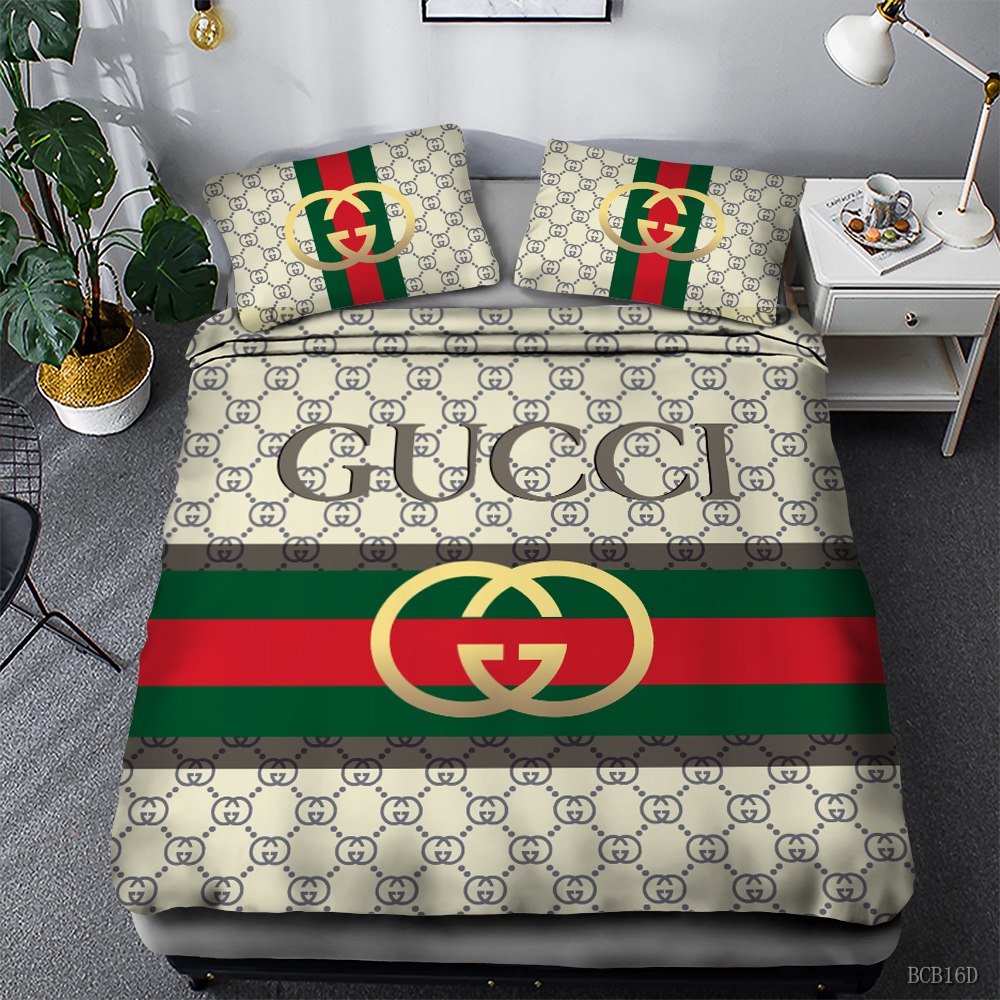 HOT Gucci bedding set -livanniespoon Store