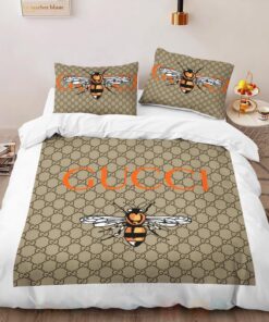 BEST Gucci Bee Caro Luxury Bedding Set -livanniespoon Store