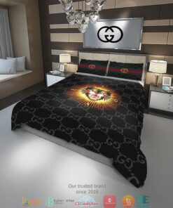 Gucci Tiger Sun Quilt Bedding Set -livanniespoon Store