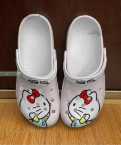 Hello Kitty Light Pink Crocss Hello Kitty Birthday Gift - livanniespoon Store