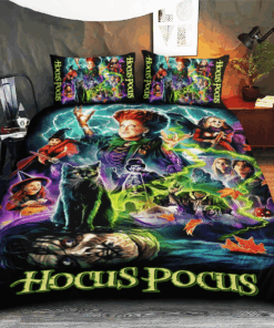 Hocus Pocus Bedding Set Hoatt 1185 -livanniespoon Store
