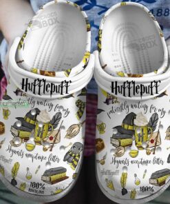 Hufflepuff Harry Potter Crocss Gift For Girlfriend - livanniespoon Store
