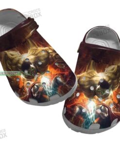 Hulk And Thor Crocss Shoes - livanniespoon Store