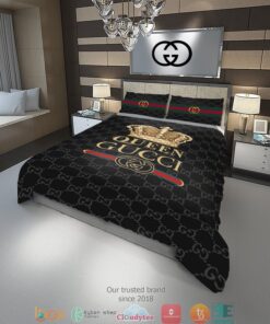 Queen Gucci Quilt Bedding Set -livanniespoon Store