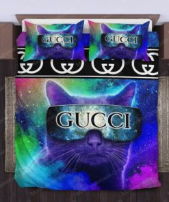 Cats Glasses Gucci Luxury Bedding Sets -livanniespoon Store