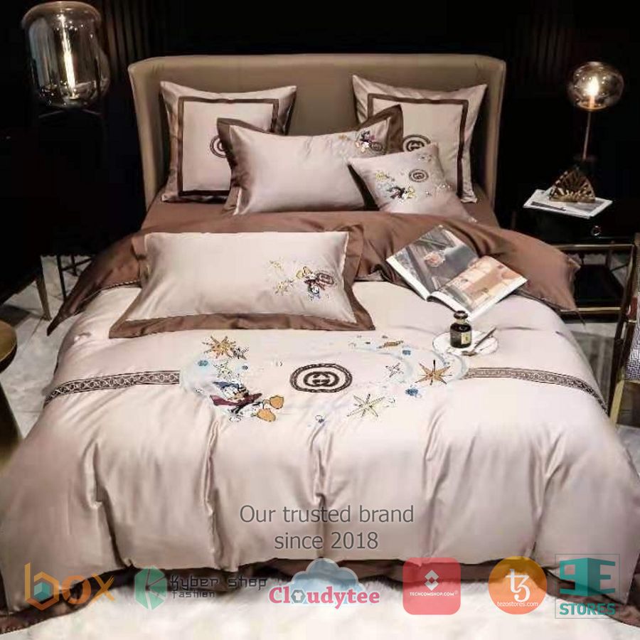 Donald Duck Gucci High-end Bedding Set -livanniespoon Store