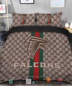 BEST Gucci Atlanta Falcons Bedding Set -livanniespoon Store