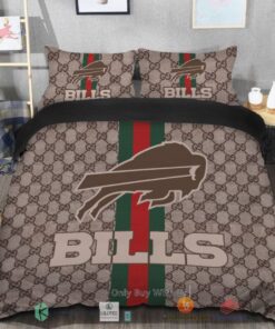 BEST Gucci Buffalo Bills Bedding Set -livanniespoon Store