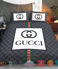 Gucci High-end Brand blue Bedding Set -livanniespoon Store