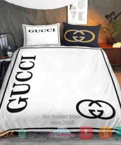 Gucci Luxury French Fashion Bedding Set -livanniespoon Store