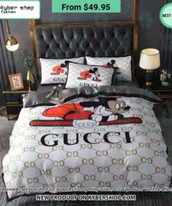 Gucci Mickey Bedding Set -livanniespoon Store