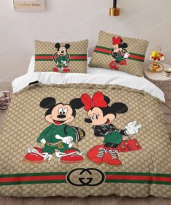 Gucci Mickey Mouse Luxury Bedding Sets -livanniespoon Store