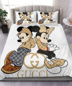 Gucci Mickey Mouse Wallpapers Brands 51 Bedding Set -livanniespoon Store