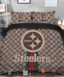 BEST Gucci Pittsburgh Steelers Bedding Set -livanniespoon Store