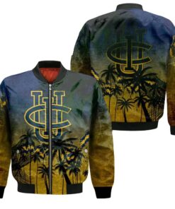 California Irvine Anteaters Bomber Jacket 3D Printed Coconut Tree Tropical Grunge - livanniespoon Store