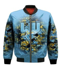Liu Sharks Bomber Jacket 3D Printed Camouflage Vintage - livanniespoon Store