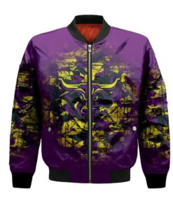 Minnesota State Mavericks Bomber Jacket 3D Printed Camouflage Vintage - livanniespoon Store