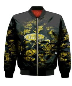 Moose Jaw Miller Express Bomber Jacket 3D Printed Camouflage Vintage - livanniespoon Store