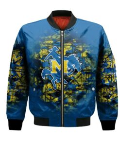 Mcneese State Cowboys Bomber Jacket 3D Printed Camouflage Vintage - livanniespoon Store