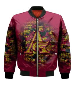 Mount Allison Mounties Bomber Jacket 3D Printed Camouflage Vintage - livanniespoon Store