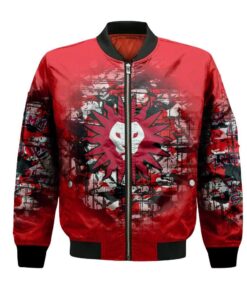 Loyola Marymount Lions Bomber Jacket 3D Printed Camouflage Vintage - livanniespoon Store