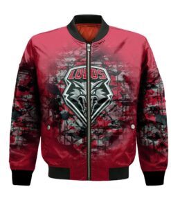 New Mexico Lobos Bomber Jacket 3D Printed Camouflage Vintage - livanniespoon Store