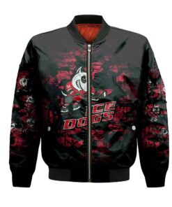 Niagara Icedogs Bomber Jacket 3D Printed Camouflage Vintage - livanniespoon Store
