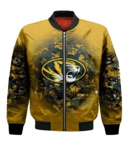 Missouri Tigers Bomber Jacket 3D Printed Camouflage Vintage - livanniespoon Store