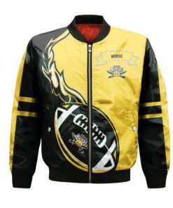 Northern Kentucky Norse Bomber Jacket 3D Printed Flame Ball Pattern - livanniespoon Store