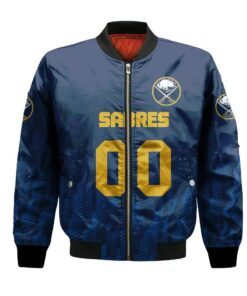 Buffalo Sabres Bomber Jacket 3D Printed Team Logo Custom Text And Number - livanniespoon Store