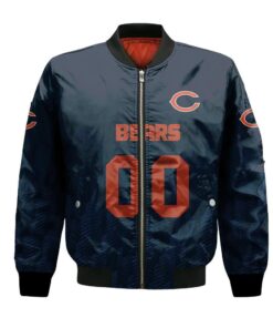 Chicago Bears Bomber Jacket 3D Printed Team Logo Custom Text And Number - livanniespoon Store