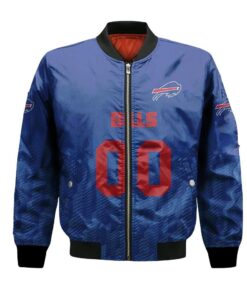 Buffalo Bills Bomber Jacket 3D Printed Team Logo Custom Text And Number - livanniespoon Store