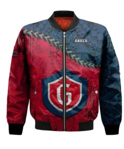 Saint Marys Gaels Bomber Jacket 3D Printed Grunge Polynesian Tattoo - livanniespoon Store