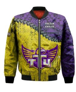 Tennessee Tech Golden Eagles Bomber Jacket 3D Printed Grunge Polynesian Tattoo - livanniespoon Store
