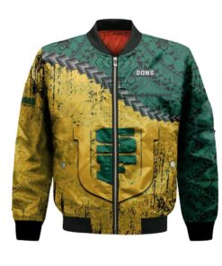 San Francisco Dons Bomber Jacket 3D Printed Grunge Polynesian Tattoo - livanniespoon Store