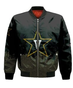 Vanderbilt Commodores Bomber Jacket 3D Printed Basketball Net Grunge Pattern - livanniespoon Store