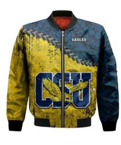 Coppin State Eagles Bomber Jacket 3D Printed Grunge Polynesian Tattoo - livanniespoon Store
