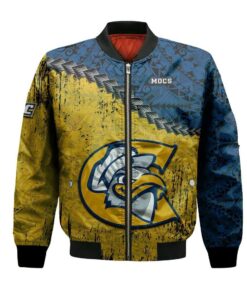 Chattanooga Mocs Bomber Jacket 3D Printed Grunge Polynesian Tattoo - livanniespoon Store